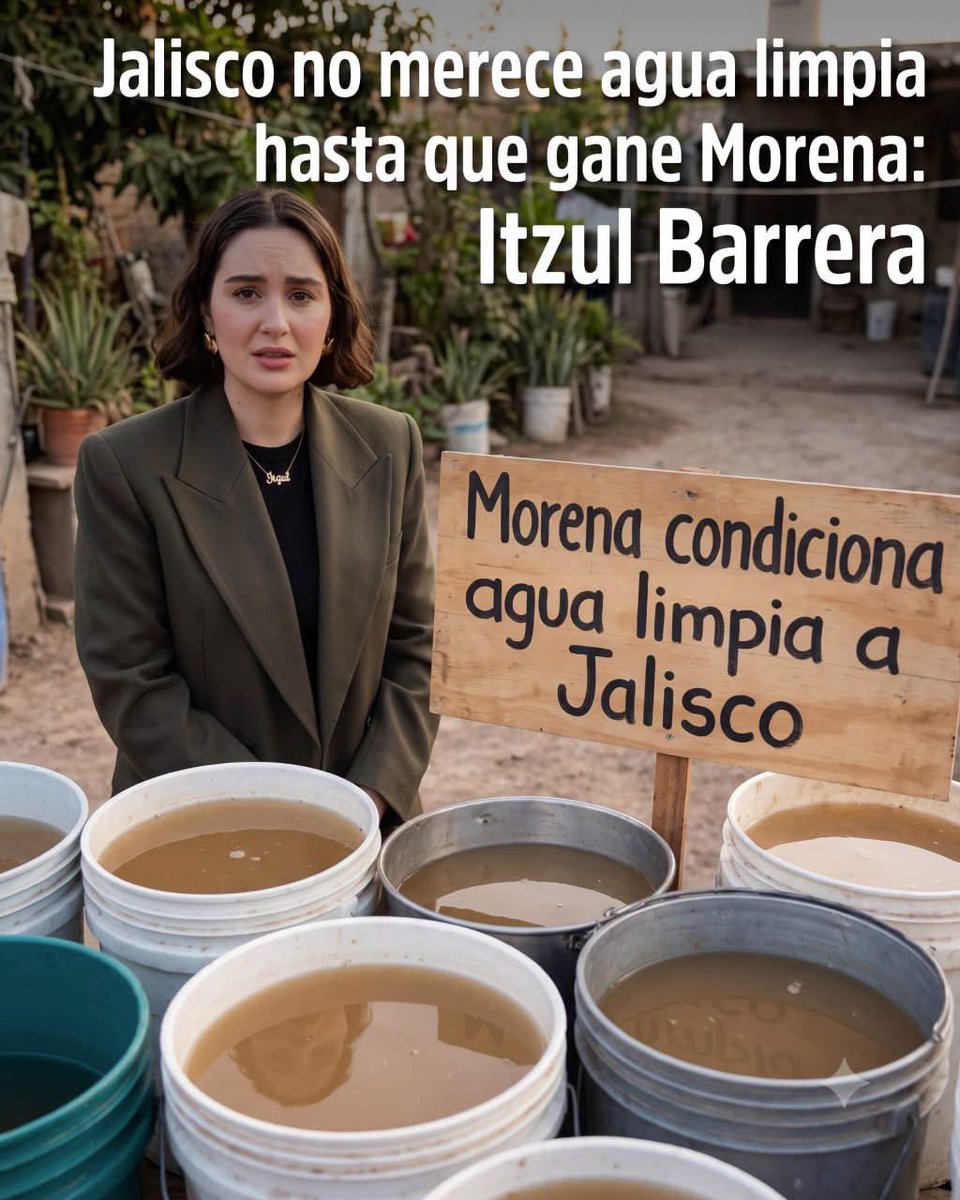 marco_descalzo's tweet photo. @MaTere_Mendoza En IZTAPALAPA no recibimos agua limpia aunque la Izquierda gobierna desde hace 28 años, así que voten por Morena para tener agua puerca por 28 años más. Garantizado. 👌

Itzul Barrera es una ridícula inepta. 👎 https://t.co/Renp1hzC6d