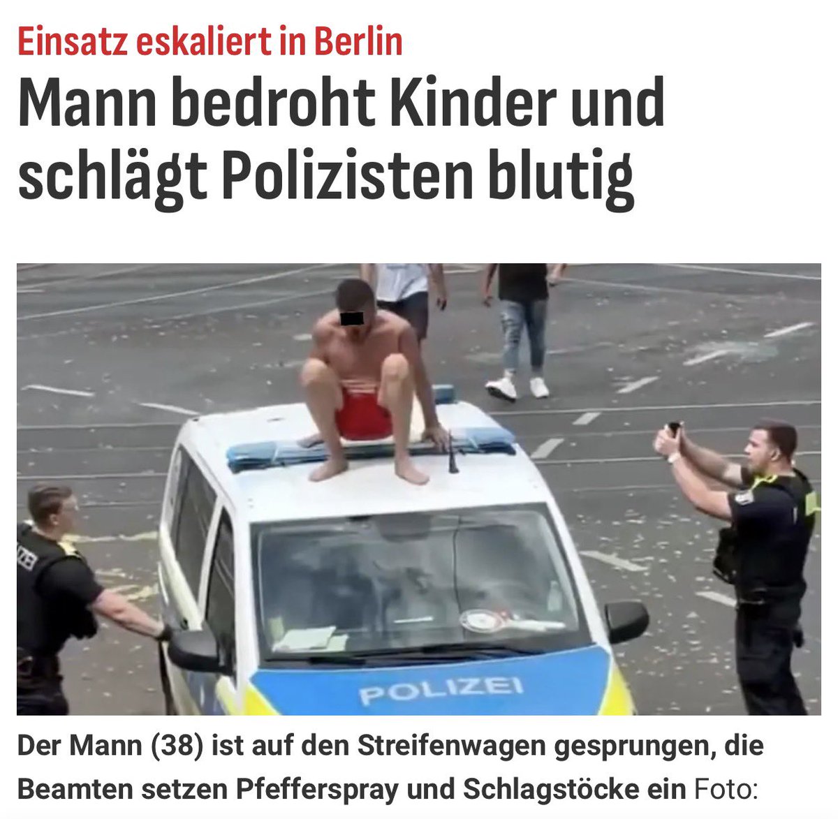 SilkeSchroederD's tweet photo. Zusammenleben. Täglich neu aushandeln.
Bei dieser, wie allen anderen Gestalten, die sich durch dieses einst schöne Deutschland prügeln, vergewaltigen und morden, muss zukünftig nicht die Unterbringung in einem psychiatrischen Krankenhaus am Ende stehen, sondern die Rückführung in das wahrscheinlich muslimische Herkunftsland.
Es kann nicht sein, dass wir für die Multikulti-Fantastereien einer nicht zurechnungsfähigen, linken Bourgeoisie täglich das Leben Unschuldiger gefährden.