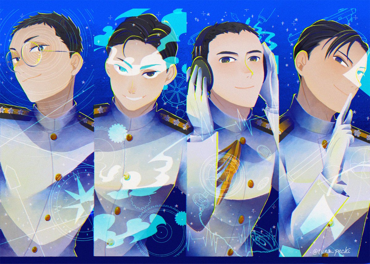 tuna_pechi's tweet photo. そろそろ夏なので、お気に入りの青い絵を集めてみました。
サムネに配慮はないし、別ジャンルも混ざっています。また青い絵描きたいな https://t.co/NEyh4xQ79a