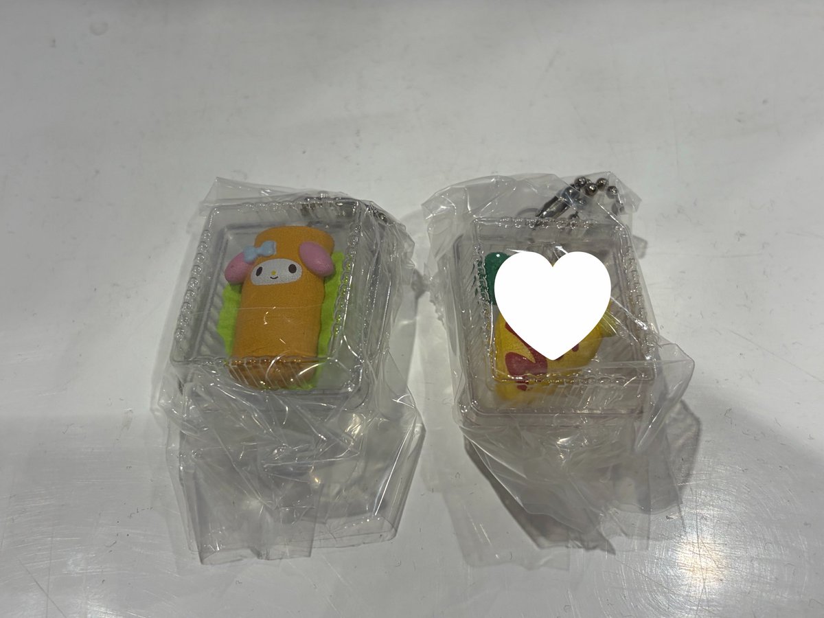 flower__sl__'s tweet photo. 【交換】
ガチャ ガチャガチャ サンリオ なりきりお惣菜マスコット お惣菜 

譲:マイメロディ

求:シナモロール シナモン

郵送または福岡(天神、博多周辺)でのお手渡し可能
検索からでもお気軽にお声掛けください。 https://t.co/WDeO2meYGF