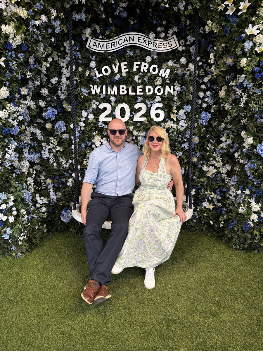BevicMSL's tweet photo. First time at Wimbledon. What an experience ❤️ https://t.co/Bd5q769AMd