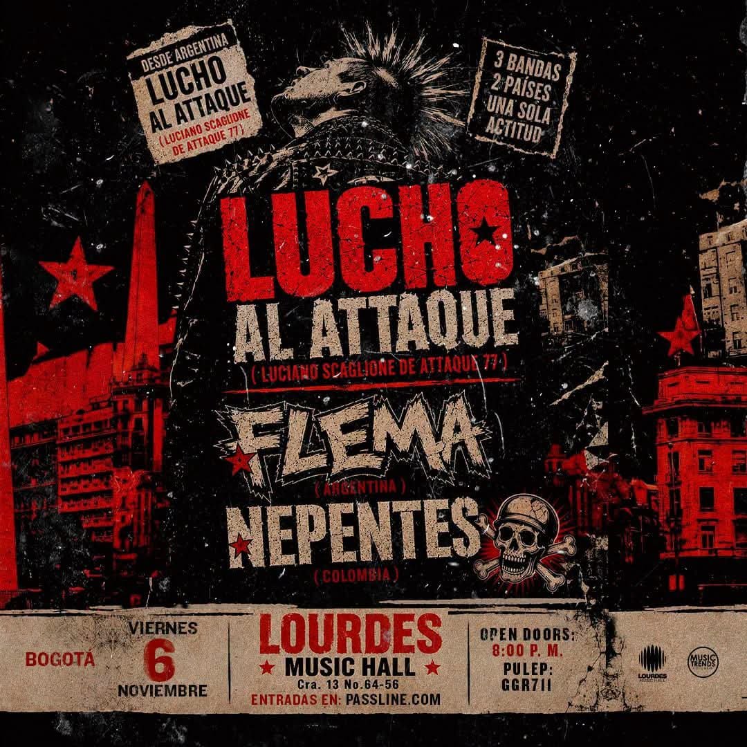 ColSonoro's tweet photo. 🇨🇴 Desde Argentina, llegan a Colombia @luchoalattaque y @oficialflema 🇦🇷

Por Colombia, desde Medellín @barrio_nepentes 🔥🤟🏻

https://t.co/vmtSOLFGce https://t.co/snG2DIgxJA