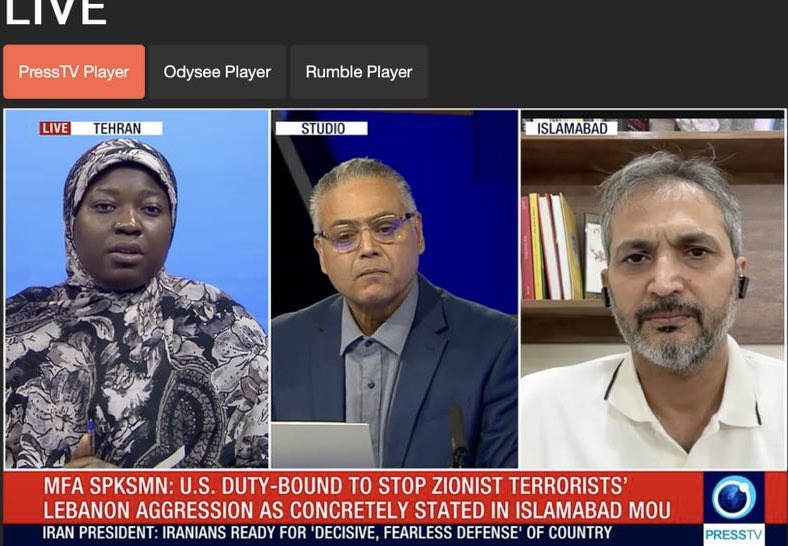 ShakeelRamay's tweet photo. Press TV, State TV of Iran, interviewed me and highlighted the following
1.If Iran insists on controlling and imposing tolls on trade through the Strait of Hormuz, then Iran can lose the support of many countries, which supported Iran during the war with the USA. https://t.co/siMarRISaO