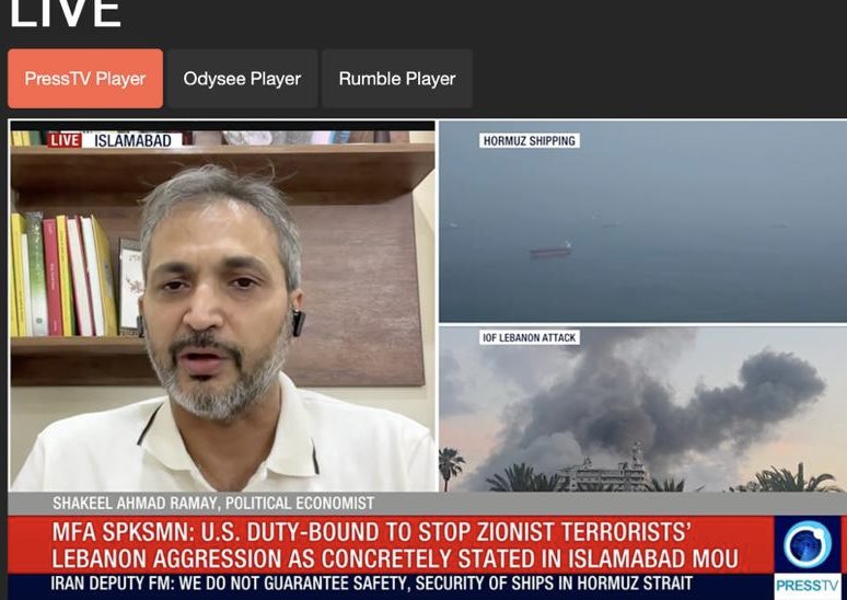 ShakeelRamay's tweet photo. Press TV, State TV of Iran, interviewed me and highlighted the following
1.If Iran insists on controlling and imposing tolls on trade through the Strait of Hormuz, then Iran can lose the support of many countries, which supported Iran during the war with the USA. https://t.co/siMarRISaO