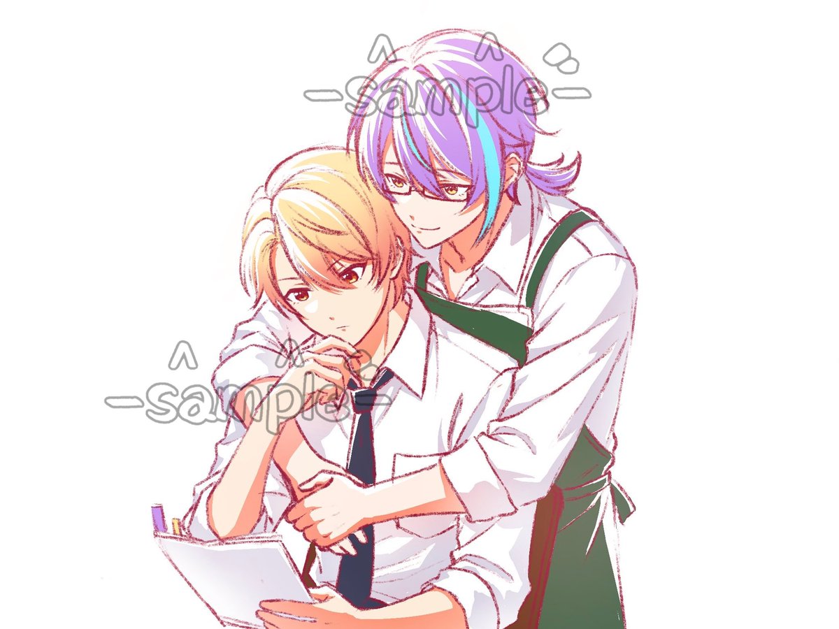 Akai101X's tweet photo. 魔騎和白中的稿件🥰 https://t.co/pOPibsauGn