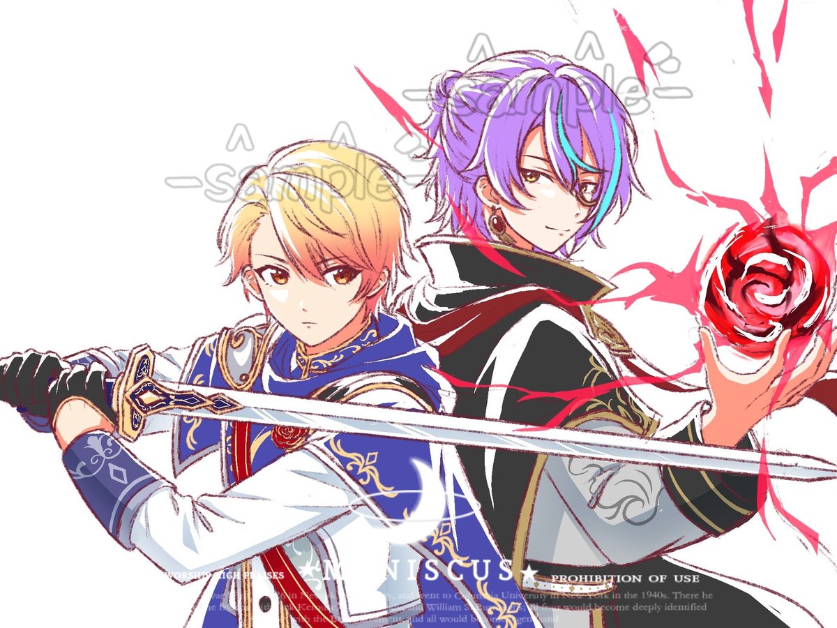 Akai101X's tweet photo. 魔騎和白中的稿件🥰 https://t.co/pOPibsauGn