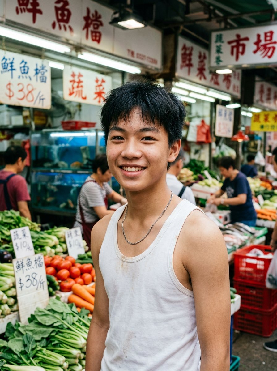 hkstudentsafe's tweet photo. I love going to Hong Kong wet markets because I can publicly wear my undershirts without any judgment 😘 https://t.co/GWTYxbwicw