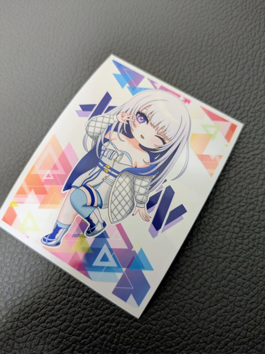 Monte_Cane_R's tweet photo. @TQjsj7 実はステッカーにして先日のFesでaXIsさんにお配りしてました😁 https://t.co/HmSIvUaASW