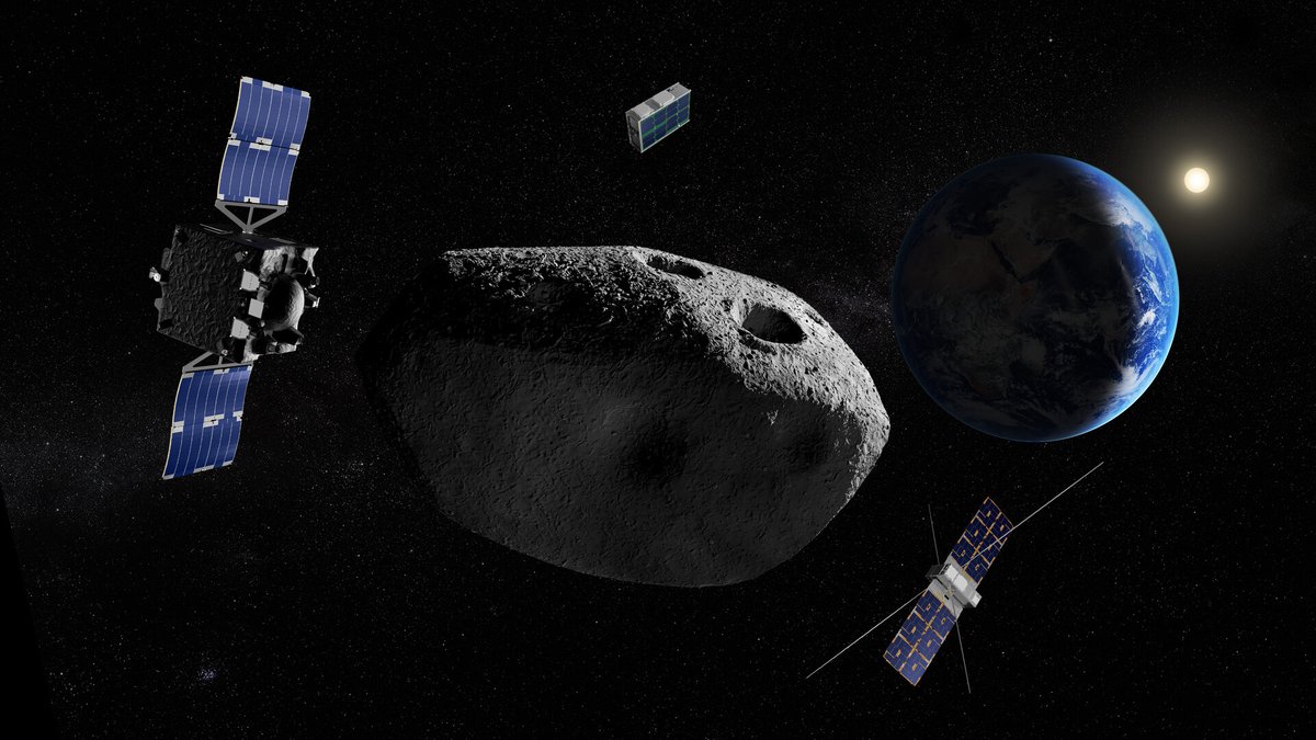 esaoperations's tweet photo. 🚨🪨🚨Special announcement for Asteroid Day: The UN has designated 2029 to be the International Year of Asteroid Awareness and Planetary Defence. This will be the year the cruise-liner-scale Apophis asteroid flies past Earth, visible to more than 2 billion pairs of eyes. New website launched! https://t.co/bJixIM2KGs
