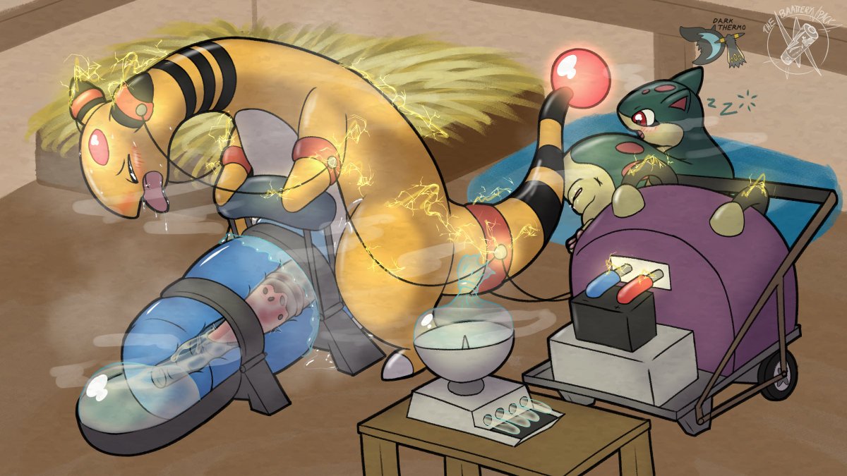 DarkThermo501's tweet photo. "Our Ampharos is quite productive, so we started distributing his output to the locals!"

--------

Baattery Pack: https://t.co/NLxUZTCfKY
See more of my content: https://t.co/a26Oe8GcRa https://t.co/NPlvSylKDC