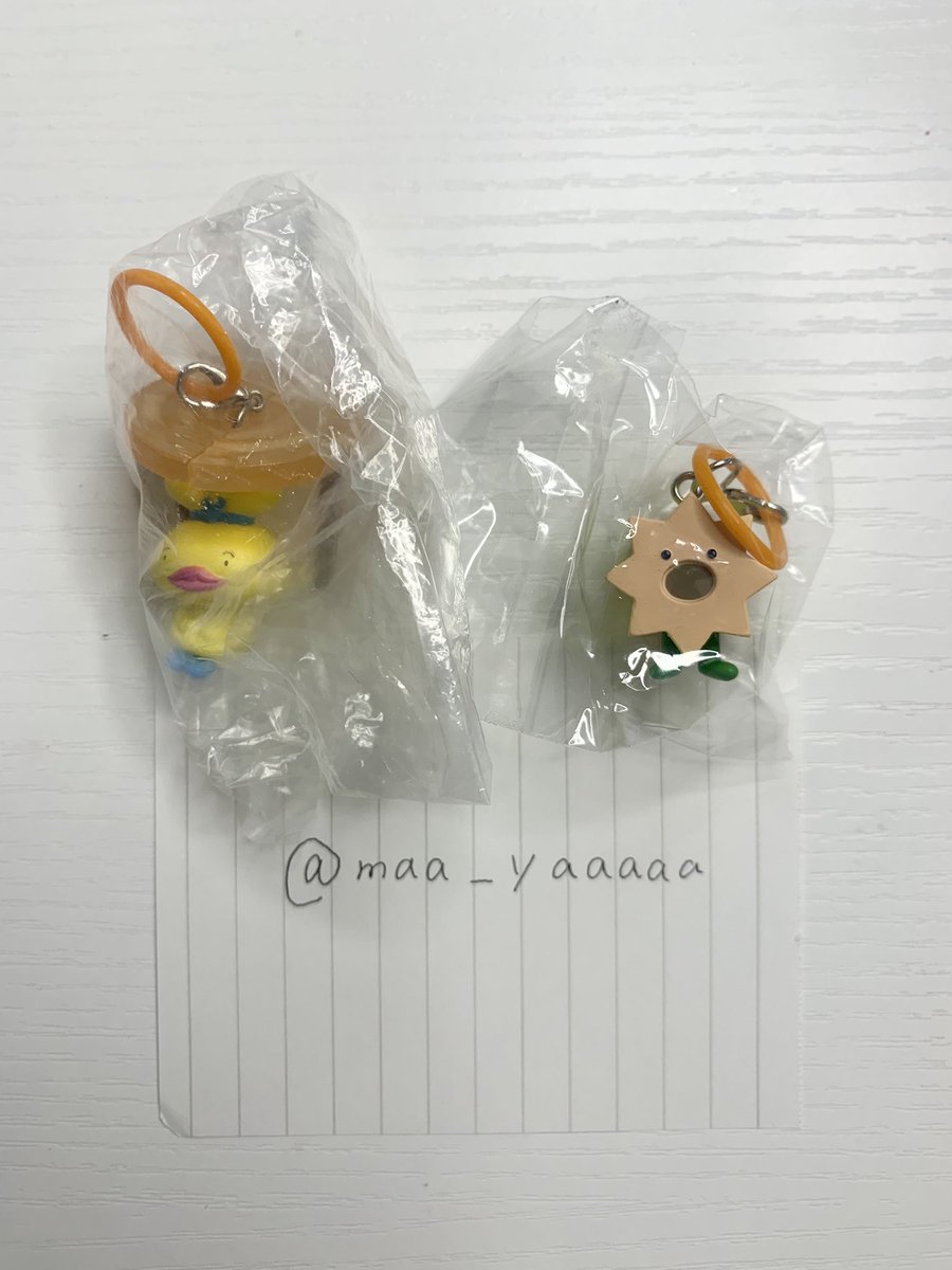 maa_yaaaaa's tweet photo. おでんくんめじるしマスコットコレクション　めじるしアクセサリー　ガチャ　交換

交換予定の方が辞退された為、再募集致します。

譲）おでんくん＋お箸パーツ、ちくわぶー
求）ガングロたまごちゃん、おじさん&amp;ペロ

纏めての方優先致します。
郵送でのお取引希望です。
お気軽にお声掛けください🙇🏻‍♀️ https://t.co/JG0qPH0baF