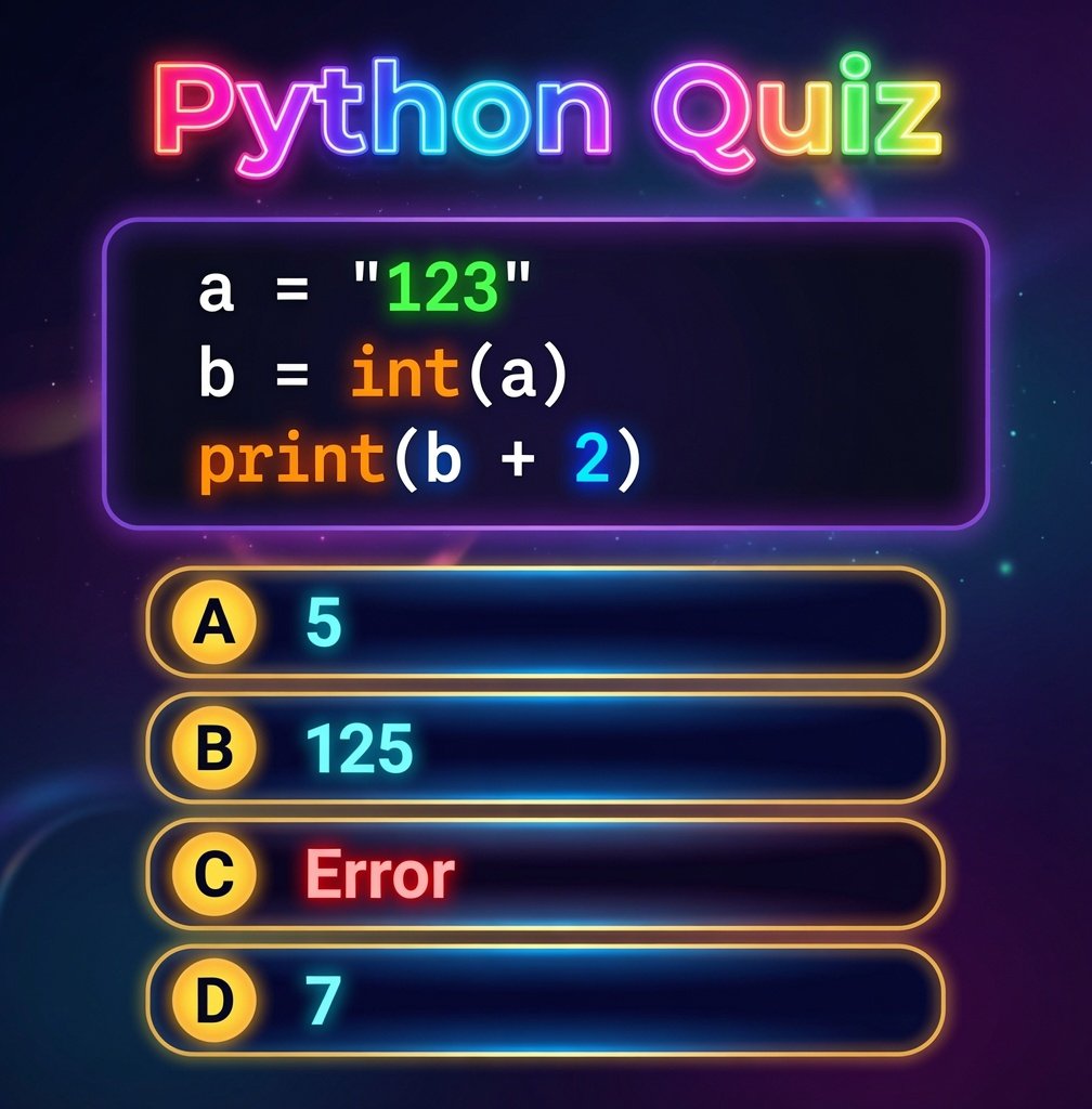PythonPr's tweet photo. Python Quiz: Comment your answer ? https://t.co/WpWGgtkXhl