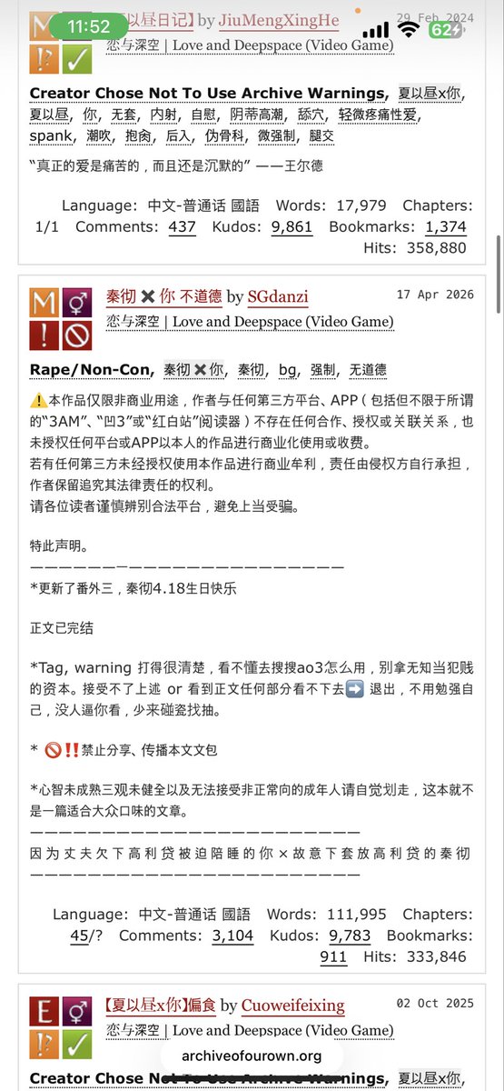 BlENFAIT's tweet photo. People accusing #Valko of being a home intruder meanwhile on AO3 the Chinese fics of LADS with the highest kudos are those about non-con and 🍇 #bringbackvalko such hypocrites https://t.co/6ykgXt1sgW