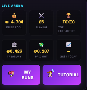 Pulloutcc's tweet photo. people are actually making money in there lol

8+ SOL paid out already, 25 degens fighting over a 4.7 SOL prize pool right now

this is what a real crypto game looks like

$PULLOUT on https://t.co/Rolm09p9b2 🧬

https://t.co/xvXKJW2tW6

CA: AquF6bgBgjxuE93LHYbKgvDHcGYLD5y14G2TCsyzpump