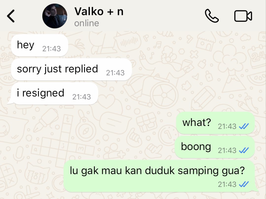 d2ragons's tweet photo. Valko x Reader few tweets au.

Goodbye. 

( Adding salt to the wound because fuck everyone. ) https://t.co/Lp7uBzPAPk