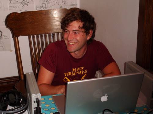 MarkDuplass's tweet photo. This is me 20 years ago. I am filming (and sleeping) in this rental house with friends. The Puffy Chair has recently premiered at Sundance. I am in a healthy relationship with the love of my life. After years of relentlessly pushing myself through the struggle, everything is finally working. I look so happy. Everyone can see it and is commenting on it. 

Not long after this picture is taken is when I have a nervous breakdown. I don't see it coming. It brings me to my knees. Thankfully, the story ends well. I'm able to build myself back up with therapy, medication, exercise, consistent sleep, etc. In some ways, that breakdown was a gift to help me become the person I am now. It certainly made me a kinder, gentler father/husband/friend/collaborator/mentor. But it almost broke me.

Today is the last day of Men's Mental Health Month. Please remember that you can't always see what's going on from the outside. Sometimes it looks "happy." Check on your loved ones. Check in with yourself. And if you or someone you know is heading somewhere scary, @988Lifeline is a text/chat/call away.