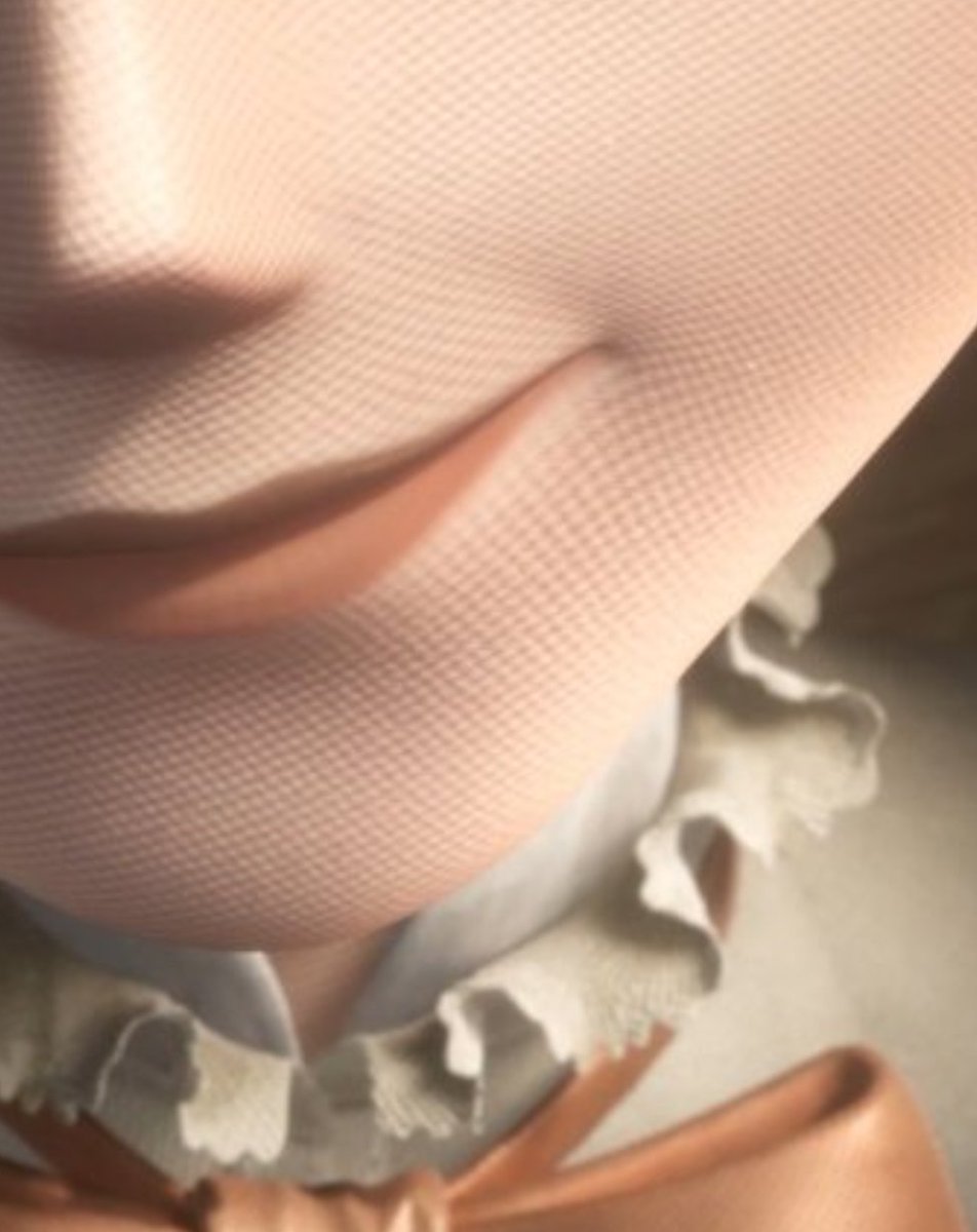 emiihunn_'s tweet photo. seeing the game 0 trailer again, you can see the linen patterns on their 'skin' https://t.co/8KtLkc8QIl