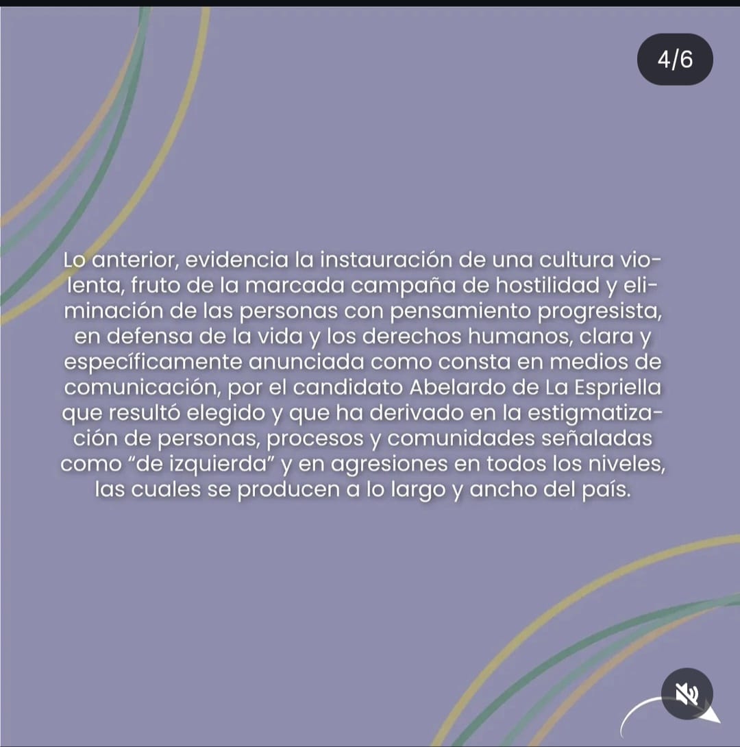 OspinaPTamara's tweet photo. Con profunda preocupación comparto estas gravísimas denuncias sobre hechos de violencia en contra Piedad Lorena Guerrero Coka,  defensora se DDHH y artista en Pasto, por parte de seguidoras se Abelardo se la Espriella. Estos hechos deben ser investigados de inmediato por la Fiscalía General de la Nación, y deben activarse oportunamente las rutas de atención, protección y acompañamiento desde las autoridades competentes. Exigimos que se respeten los derechos humanos y la vida de las defensoras y defensores y ciudadanías progresistas, de izquierdas o de pensamiento democrático en Colombia. Colombia no necesita regresar a los tiempos del genocidio político. La vida es sagrada. 
@petrogustavo  @FiscaliaCol  @DefensoriaCol  @LuisAlfonsoEsc