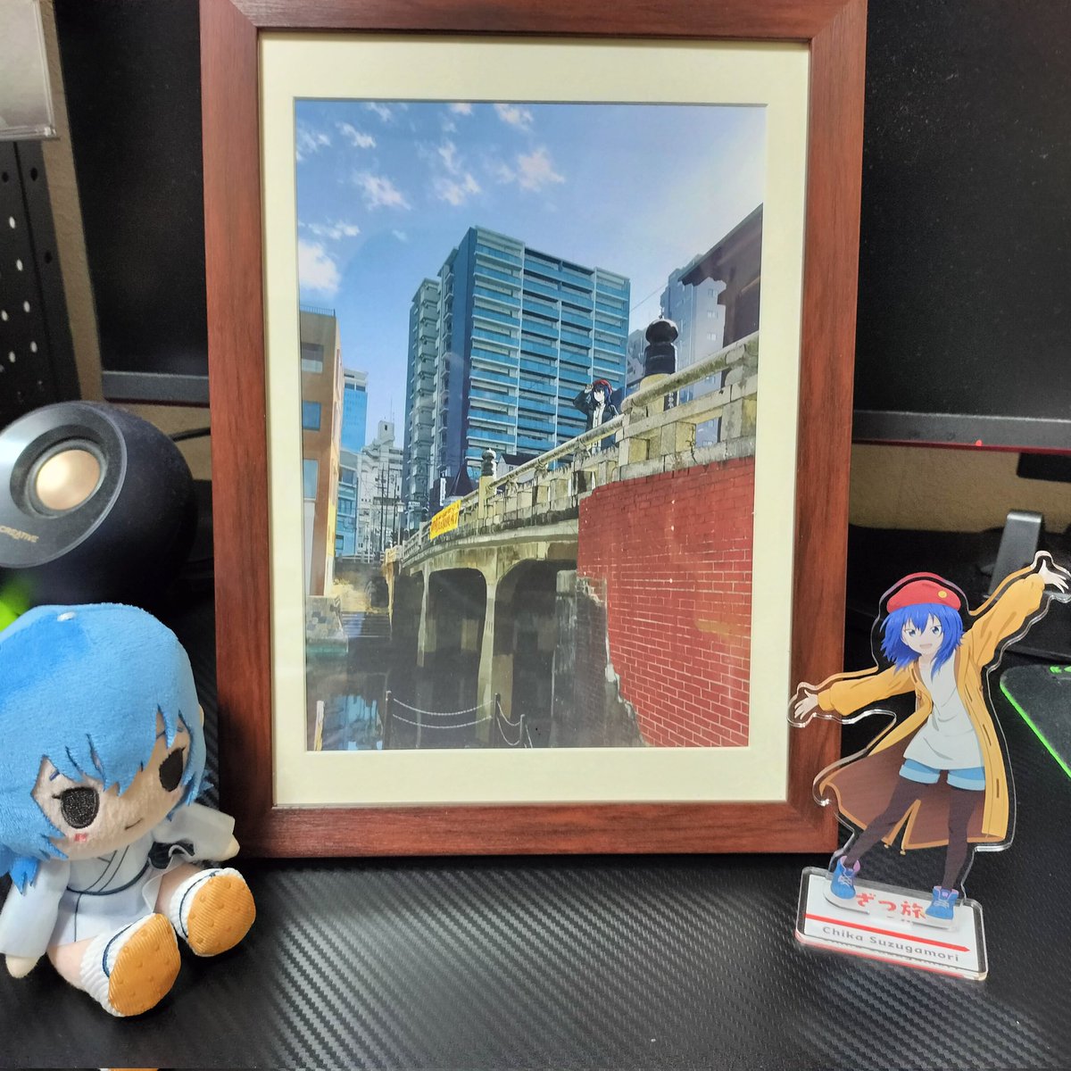 SobaniaruUdon's tweet photo. ①ざつ旅の原画
②旧志免鉱業所竪坑櫓（スケッチブック聖地巡礼）
③ゾンビランドサガライブのアップグレード当選
④ゾンビランドサガのポップアップストア
6月は県外出てない……7月は旅に出たい！
#6月を写真4枚で振り返る https://t.co/zFWj4gyBSQ