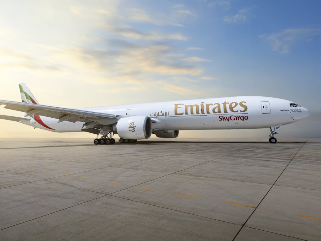 LBComms's tweet photo. Emirates is marking a significant milestone in the expansion of its cargo fleet by becoming the first airline cargo carrier* to deploy the Boeing 777-300ERSF passenger to freighter converted aircraft.

Read more here https://t.co/0GGVmIhiGK

#Emirates https://t.co/4tV5J7dY0A