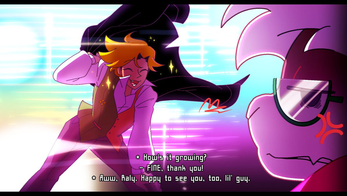 lisa77494's tweet photo. #deltarune #deltarunechapter5 
Like a anime 
(Ref from Kill la Kill) https://t.co/KBVoWaLxHv