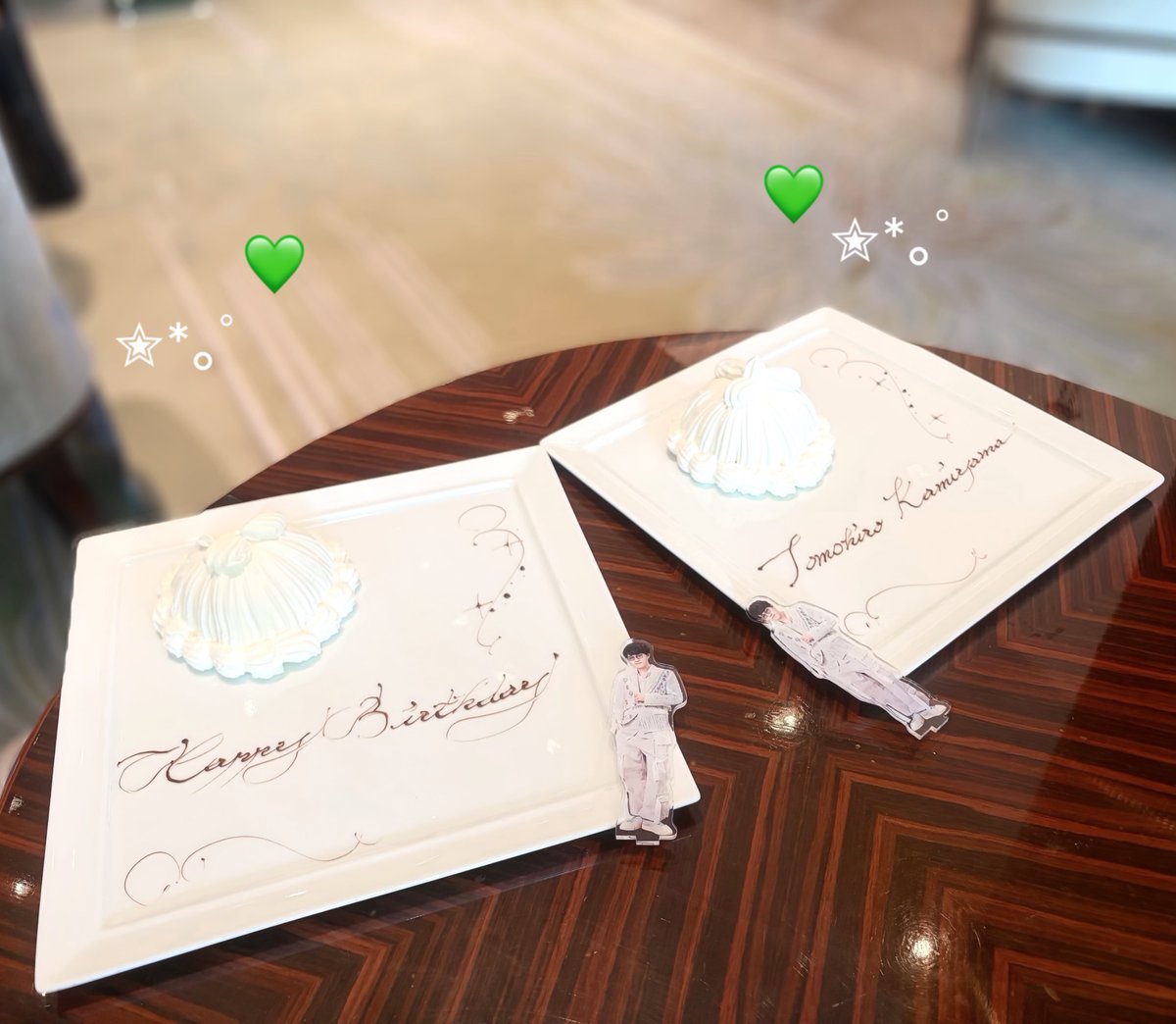 udadada_chi's tweet photo. ✳★ ℋ̣𝗮̇𝗽̣𝗽̇𝘆 ℬ̣𝗶̇𝗿̣𝘁̇𝗵̣𝗱̇𝗮̣𝘆̇ ★✳

⠀　　 ☆　　　☆･*
　　☆☆☆　　　･ﾟ｡+
　┏┃┃┃┓　･ﾟ.｡+
┏┻━━━┻┓  ｡+ﾟ･.*
┃　　　　　 ┃
┗━━━━━┛

神山くんのさらなる飛躍の年になりますように✨️✨️✨️✨️

#神山智洋生誕祭2026
#神山智洋生誕祭 https://t.co/pXTlY2IKoN