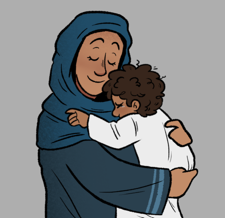 slightly_artist's tweet photo. One last WIP for yall in honor of Mama Mary! 😁 https://t.co/HQKjpqgbC9