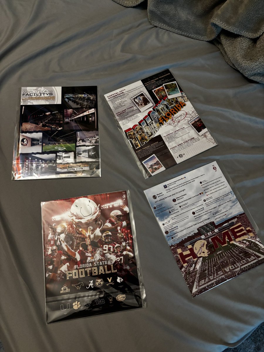 Kyle_Estimond's tweet photo. Appreciate the love from hometown @FSUFootball !🍢 
@Coach_Norvell @CoachT_HarrisJR @CoachTuckerQB @BradyWhite223 @ChuckCantor @Coach2Bless @FSUCoachTW https://t.co/04rnczBXhb