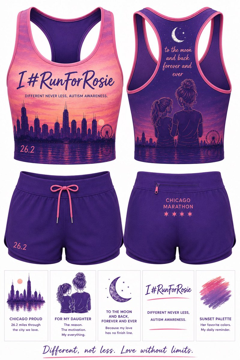 Dice_Says's tweet photo. Donโt mind me, just absolutely sobbing while Rosie helps me design my @ChiMarathon outfit. ๐ฅน
Every color and detail 100% her picks.
15 weeks!!! #RunForRosie
Thereโs still plenty of time to donate if youโd like to support us ๐
https://t.co/JeMR3NZ5sF https://t.co/rUYO6TSqof
