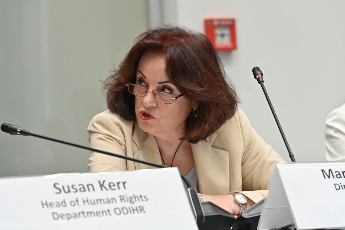 osce_odihr's tweet photo. "Effective torture prevention safeguards not only individual rights, but also strengthens public trust, accountability and the rule of law," said ODIHR Director Maria Telalian. https://t.co/HWpTtuyrQE