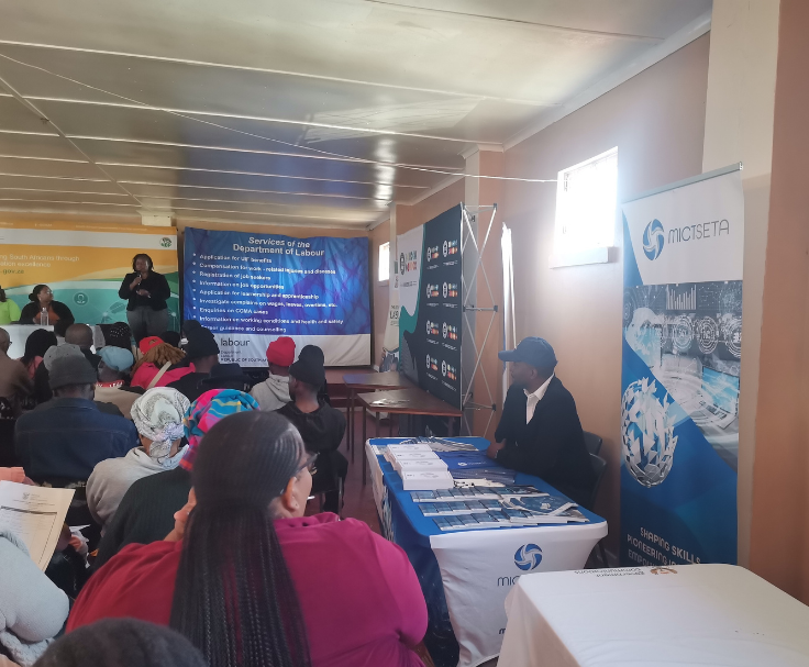 MictSeta's tweet photo. As we close #YouthMonth, we reflect on the importance of equipping young people with opportunities to shape their future. @mictseta was proud to support the Bulembu Youth Empowerment Dialogue, connecting youth with pathways to skills development, employment &amp; entrepreneurship. https://t.co/aJKz2gbKSC