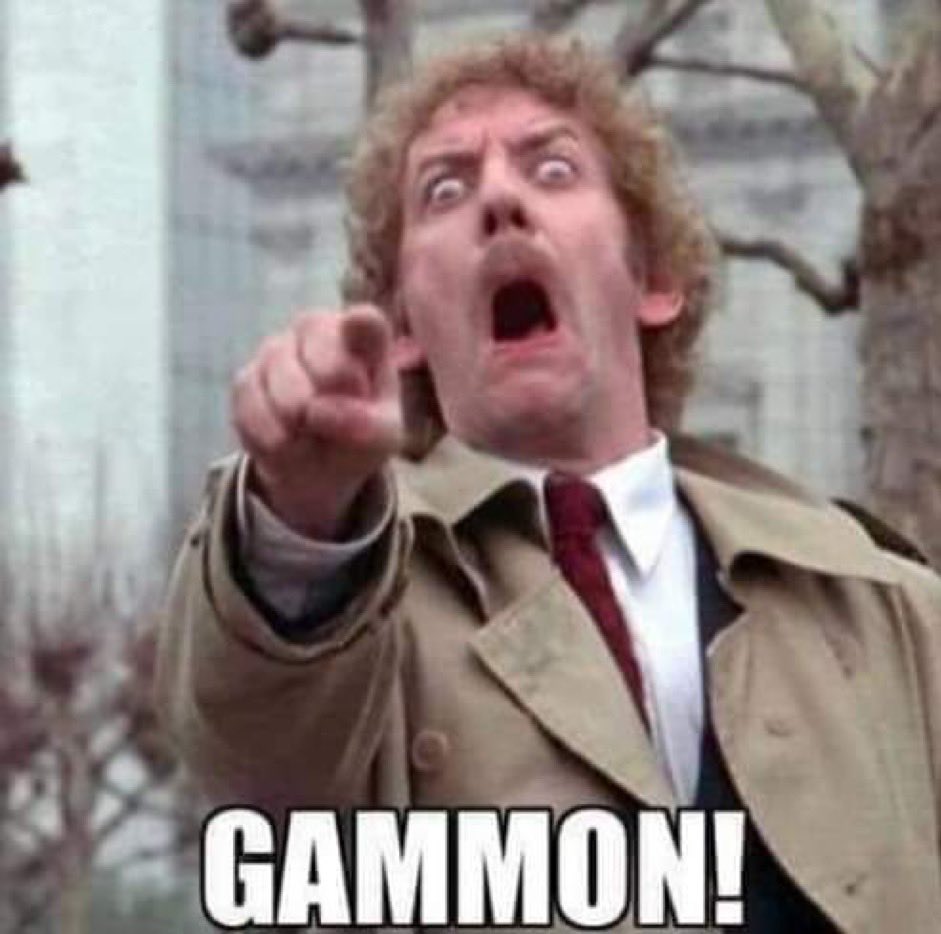 Sammy0z's tweet photo. @MittensOff Gammon pink ? https://t.co/6RDskhgpao