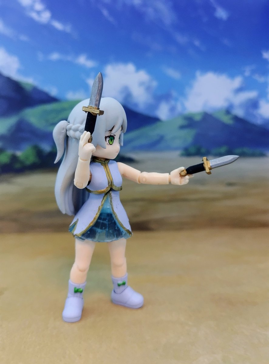 rfliotw's tweet photo. @METAL_MAZ #Maz_Base_Lab のM@Zさん( @METAL_MAZ )のアイテムを語ってみる7
2023年1月
MGQ-002SC 武器Aセット向け強化パーツ
MGQ-003 ダガーナイフ3本セット
武器むき出しの蛮族からの卒業。
カイトシールドに鞘ごと装備できるのが特に格好良いです
#ガシャポンクエスト
#リンクトラベラーズ https://t.co/D02m8iNMJ3