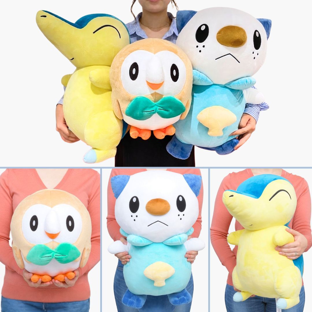 mecchaJP's tweet photo. 🏡 These life-size cuties are hoping to stay together. 🥹
Do you have room for all of them?
🌿 Rowlet 🔥 Cyndaquil 💧 Oshawott

#Pokemon #LifeSizePokemon https://t.co/qVUvGZ4x8C