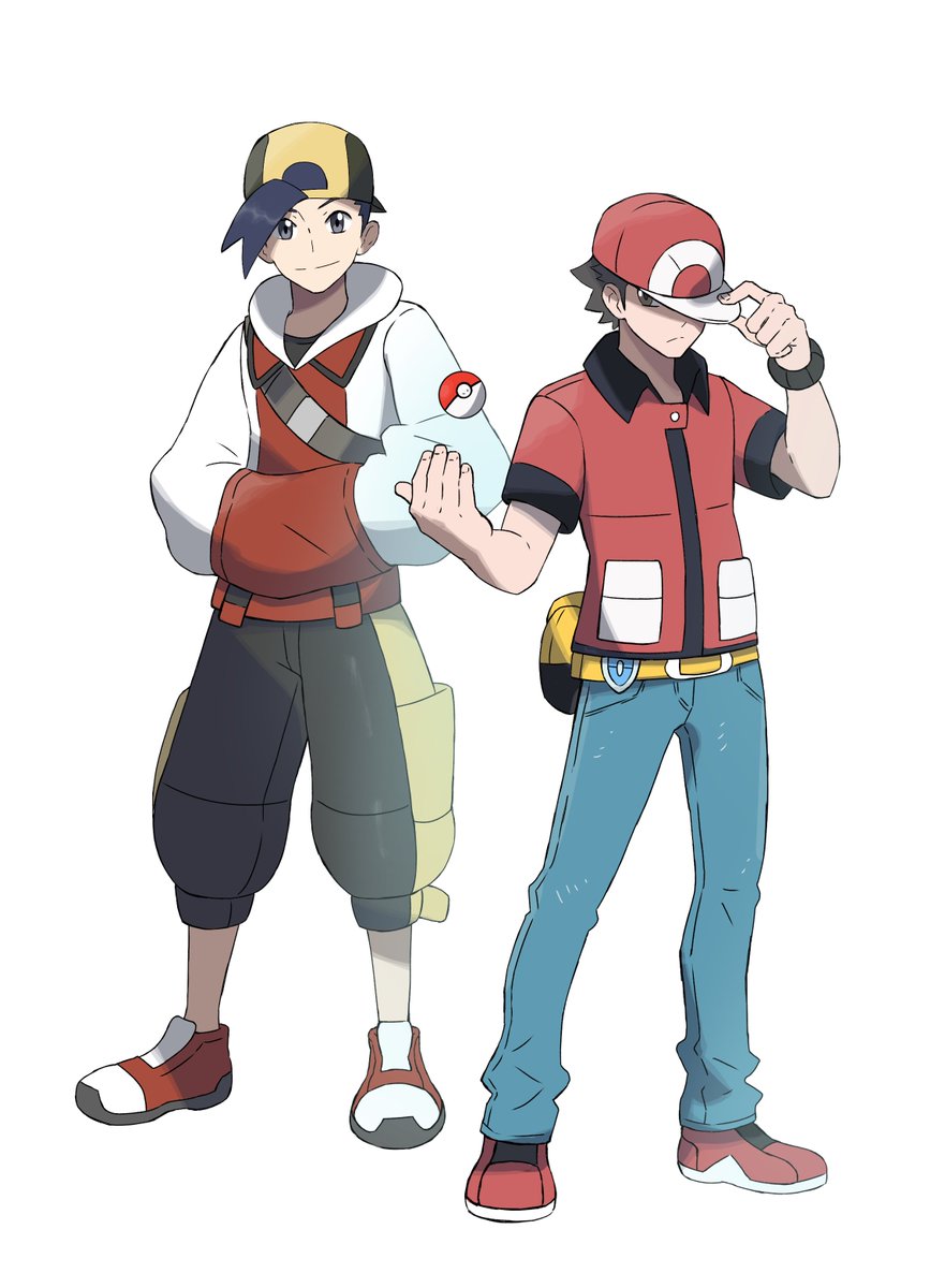 imp_blues's tweet photo. Adult Red and Ethan commission!

#Pokémon #pokemonㅤㅤㅤ https://t.co/gvfh1WQWkD