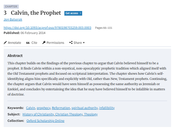 cappadocianist's tweet photo. @Reformed_Knight Yeah, that would be valid because Calvin is literally by definition a false prophet. Modern secular historical-critical scholarship shows he literally believed himself to be a prophet from the line of old testament prophets and PROBABLY to be infallible.

He's JUST like Muhammad https://t.co/f9GOhFchhJ