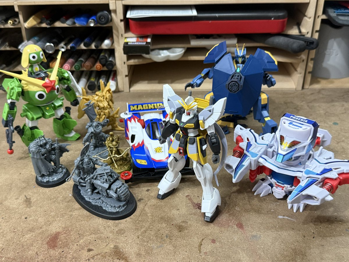 夏なので積みプラを崩していました #今月作ったプラモ晒そうぜ