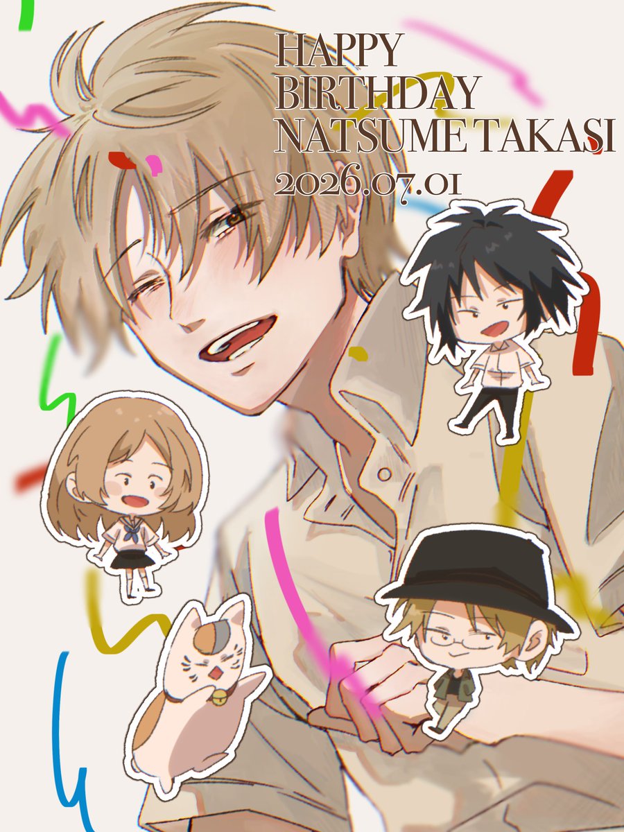 yno_ee's tweet photo. #夏目貴志生誕祭2026
 #夏目貴志誕生祭2026

生まれてきてくれてありがとう https://t.co/vsYpchf4he