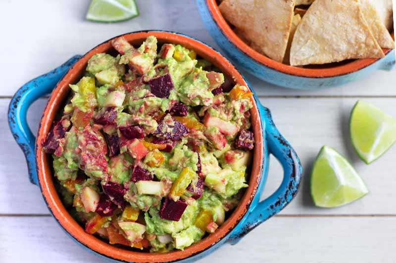 FoodalBlog's tweet photo. Rainbow Guacamole with Beets and Apples https://t.co/Uc7EO30P7T #TacoTuesday #guacamole #beetrecipes https://t.co/xnPgrdlkbv