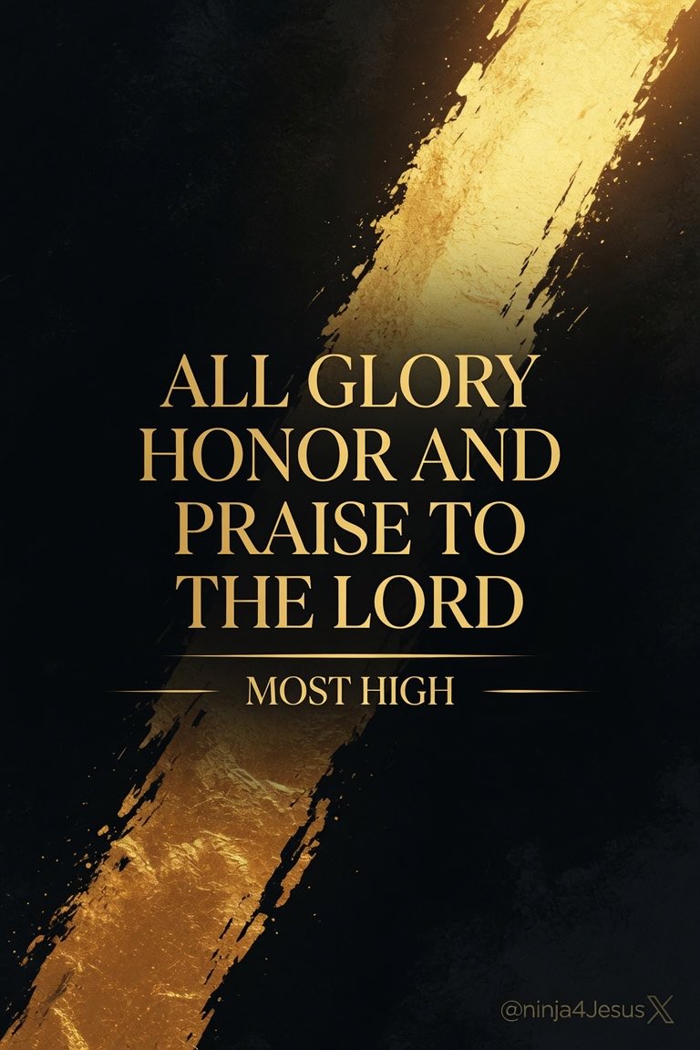 Ninja4Jesus's tweet photo. Praise Him, Praise Him https://t.co/5N2DUdoiWY
