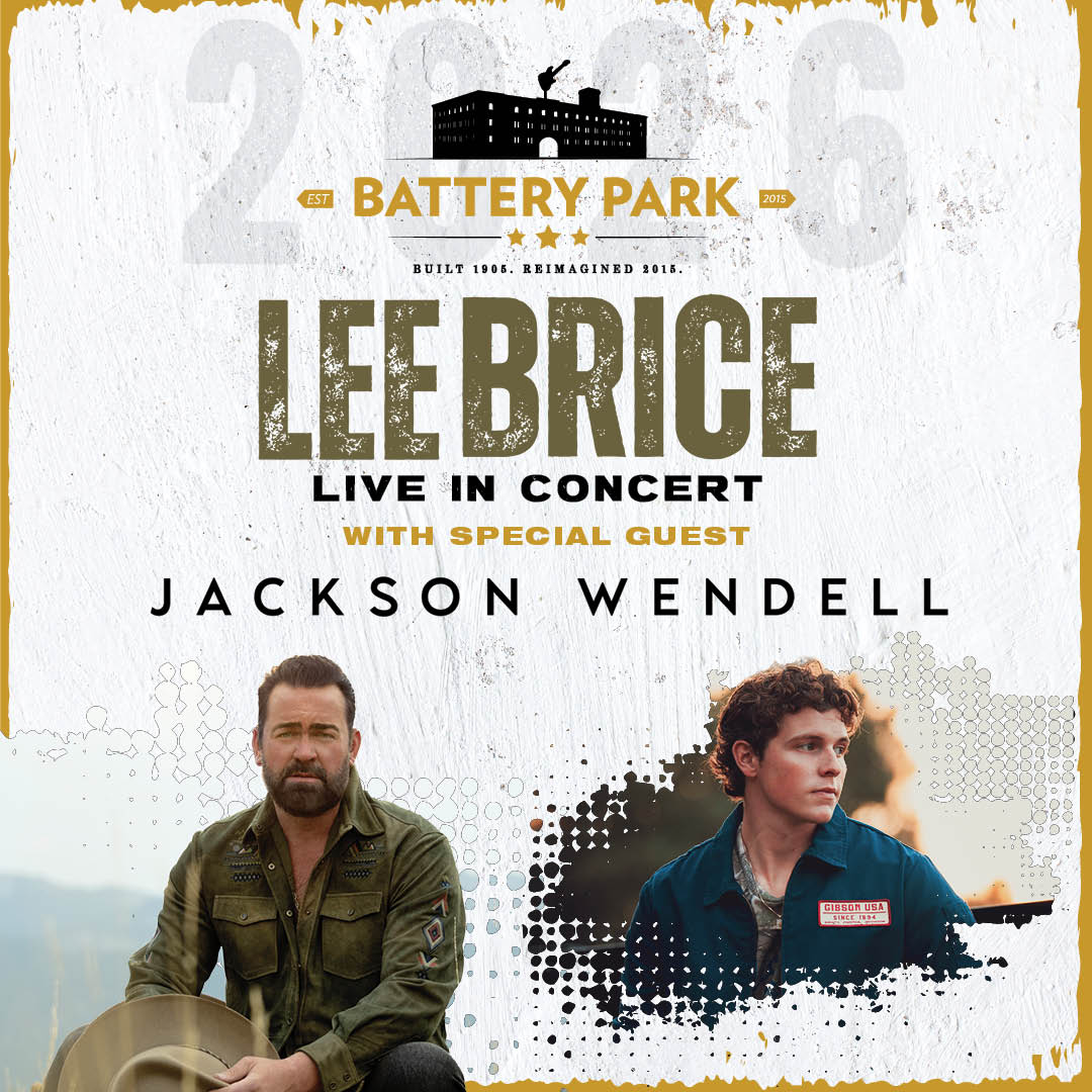 HardRockHotelSC's tweet photo. 𝐓𝐇𝐈𝐒 𝐉𝐔𝐒𝐓 𝐈𝐍! Rising country singer, Jackson Wendell is opening for Lee Brice on Friday, August 14!🤠 Don't forget to grab you tickets to our last Battery Park show of the season🎶✨ 
🎟️ https://t.co/j3BRxtqMkP https://t.co/W1AwChHR8W