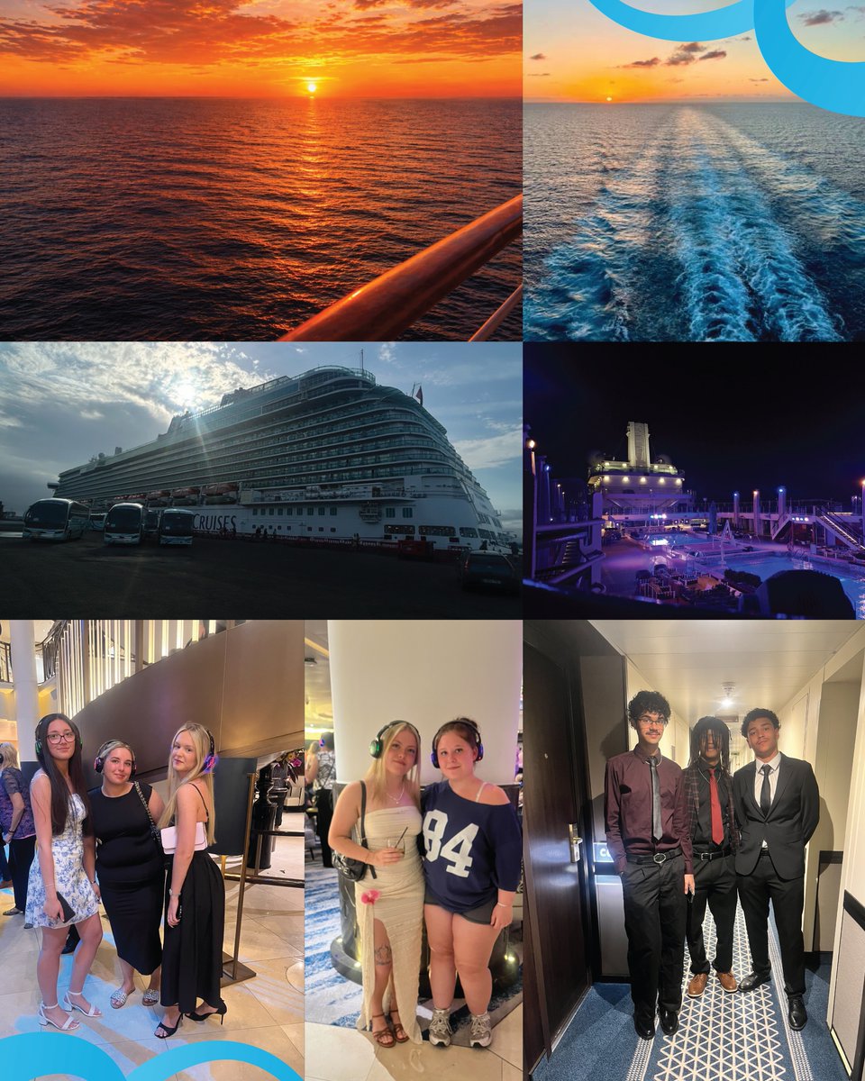 halesowencoll's tweet photo. Our Travel, Tourism &amp; Catering learners set sail on an unforgettable one-week cruise this year! 🚢✨ A fantastic opportunity to experience the industry first-hand while making memories to last a lifetime. 🌍✈️ 

#Travel #Catering https://t.co/KRrfO804DN