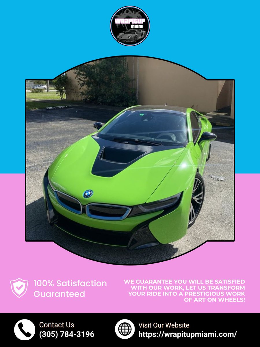 WrapItUpMiami's tweet photo. A fresh look can completely transform how your vehicle stands out on the road. Our vehicle wrapping solutions deliver style and durability. Contact us at (305) 784-3196 for a custom design consultation tailored to your vision! #VehicleWrapping
https://t.co/efyTY2USlS https://t.co/lAHjvNy0gH