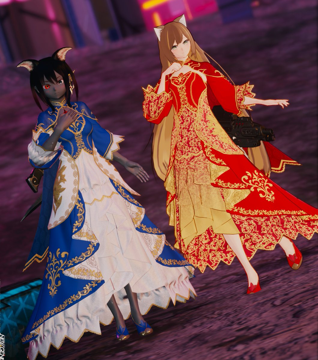 NayruRay's tweet photo. #PSO2NGS 
#PSO2NGS_SS 
#メンテの日なのでssを貼る https://t.co/Aspvp17psx