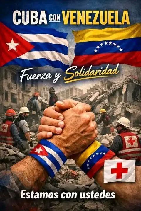 ErlinRondon's tweet photo. #FuerzaVenezuela #CubaConVenezuela @ysabeltorcater @Cuba_CTC @Colina_CTCuba https://t.co/iNfgh3yUPJ
