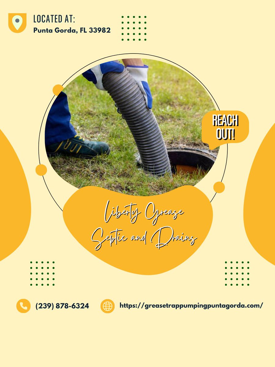 LibertyGrease's tweet photo. Our #EmergencyDrainServices help address urgent plumbing problems quickly. Our team is prepared to respond when problems appear unexpectedly. Give us a call now at (239) 878-6324!
#DrainSupport
https://t.co/Z3JgOPgmDf https://t.co/3LPncafioj
