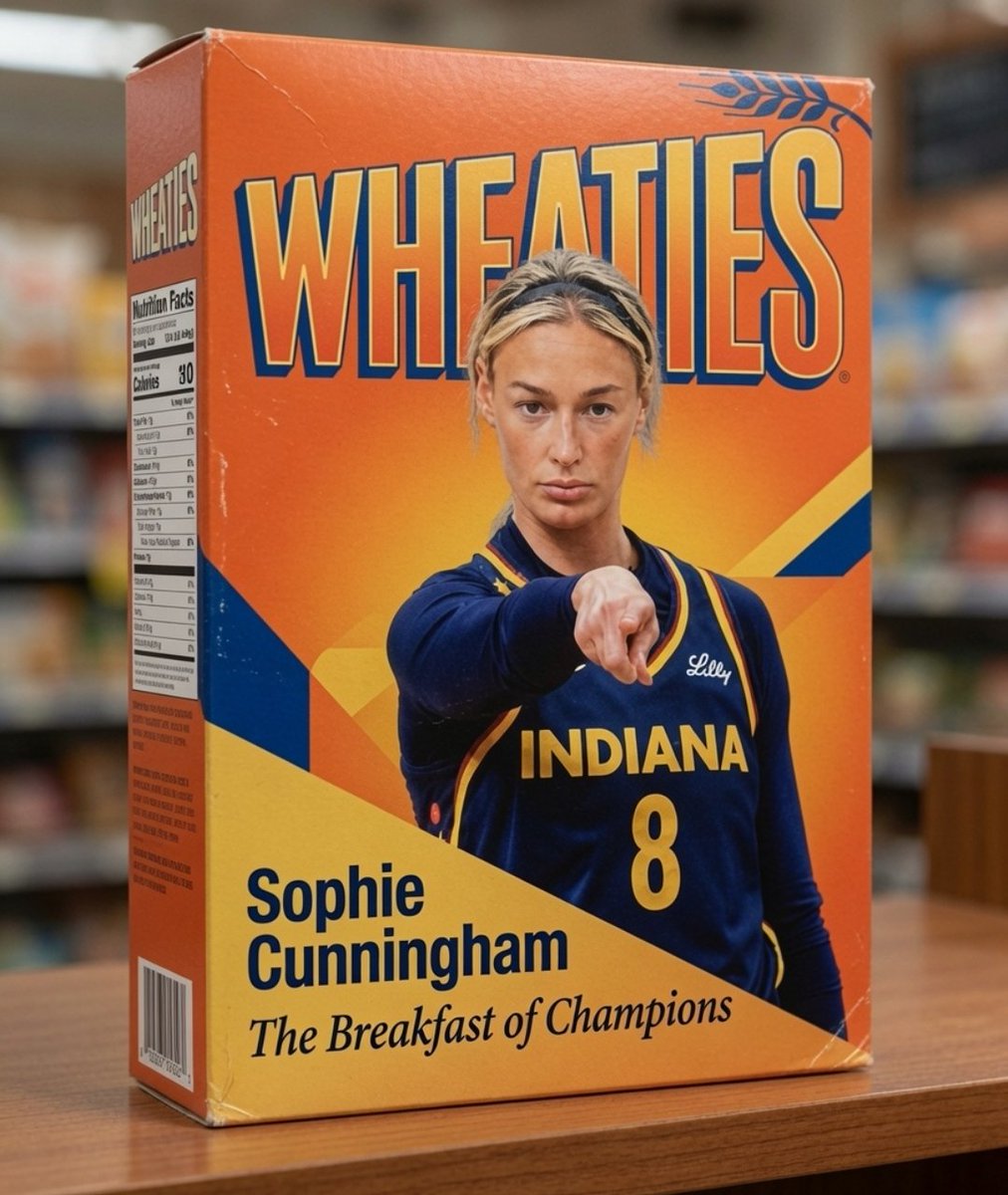 sublimeamerica's tweet photo. Sophie Cunningham - The Breakfast of Champions https://t.co/NNfoC2K6eU
