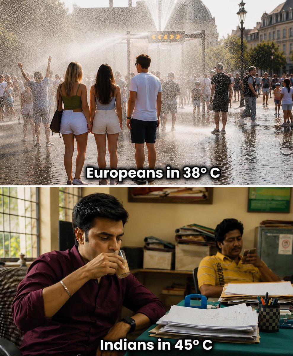 journorama's tweet photo. Europe is boiling 😂

Just for smile 😊 
#rkinsight https://t.co/DTOH5gfqsD