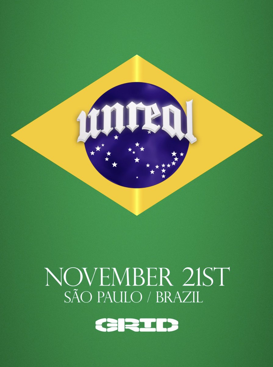thegridsao's tweet photo. UNREAL x THE GRID
Um novo ritual começa.
21 de novembro, Komplexo Tempo.
Pré-venda em 07 de julho, às 11h.
 
Pré-registro pelo link https://t.co/k9kEzNiKcD https://t.co/SqFgLwnfcc