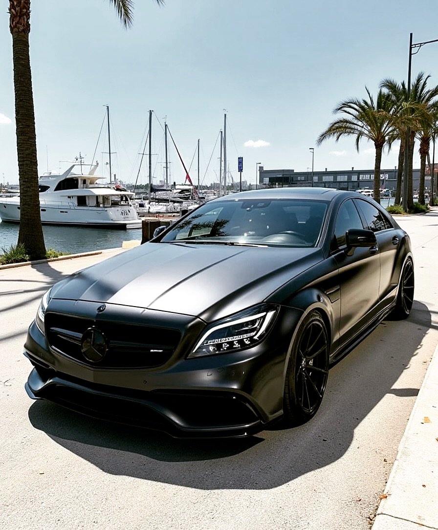 RPMvisualss's tweet photo. Mercedes CLS63 AMG/Black edition https://t.co/cl6mJHCDbB
